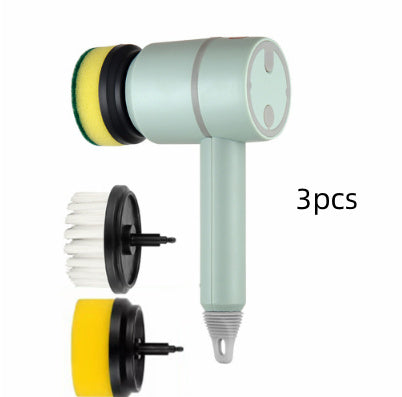 USB Rechargeable Electric Cleaning Brush for Kitchen and Bathroom