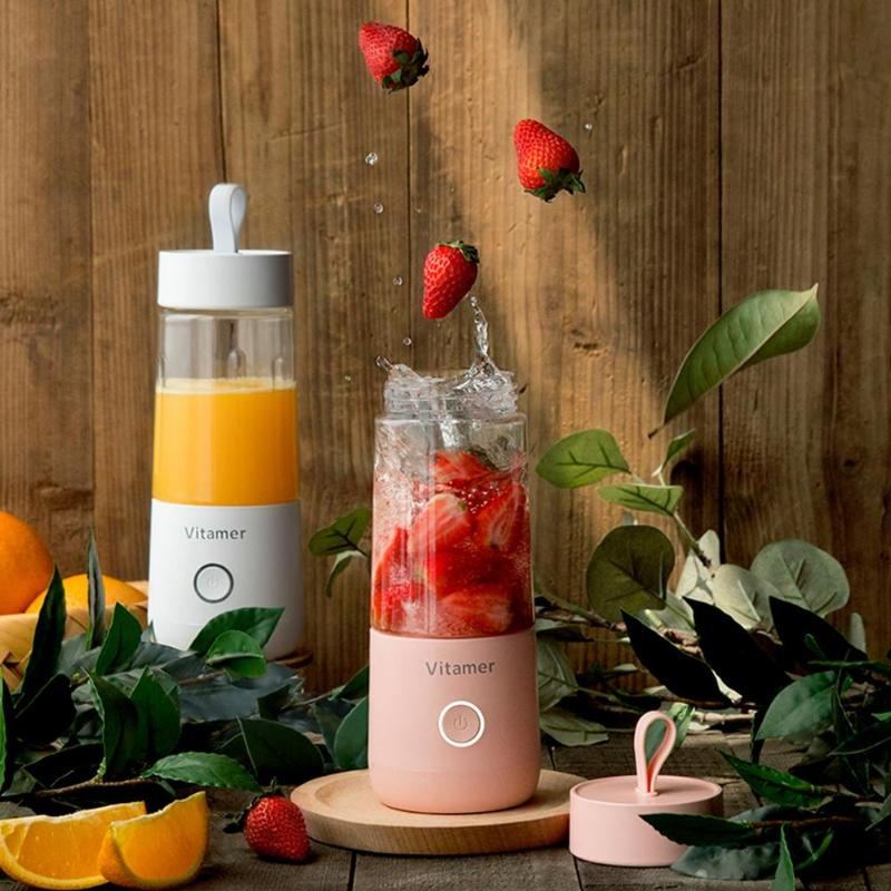 Portable USB Rechargeable Blender for Smoothies and Juices