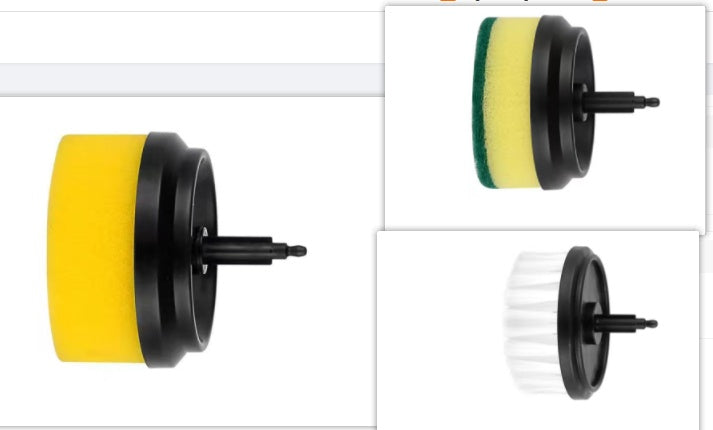 USB Rechargeable Electric Cleaning Brush for Kitchen and Bathroom