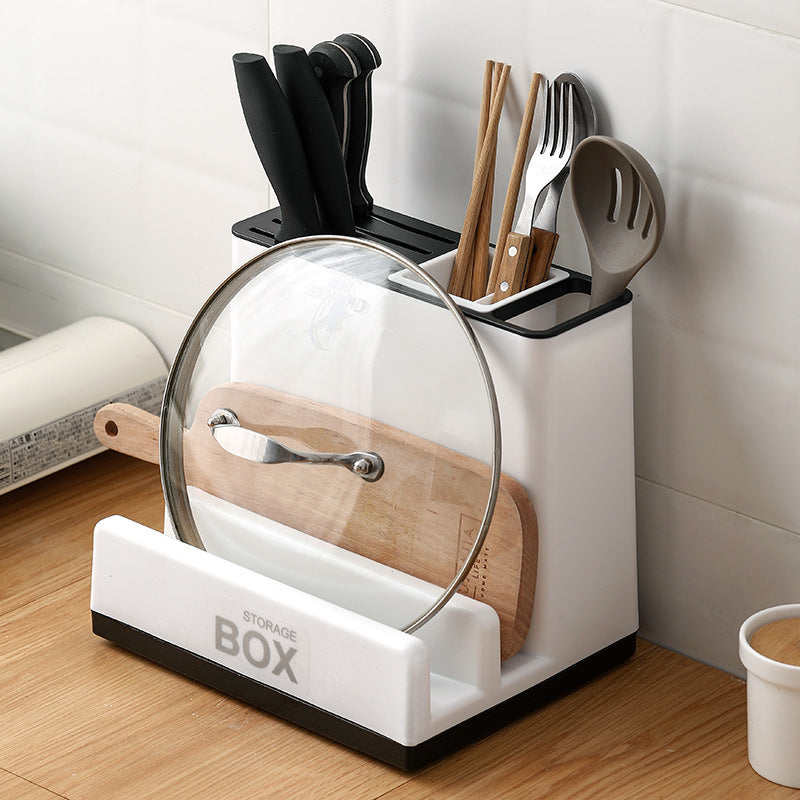 Plastic Tableware & Knife Rack Organizer