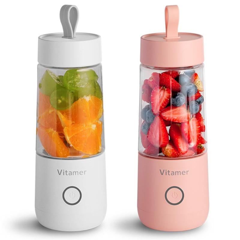 Portable USB Rechargeable Blender for Smoothies and Juices