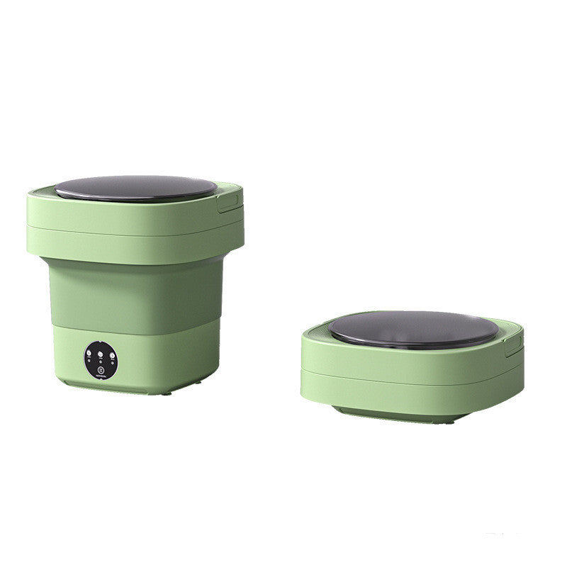 Portable Foldable Mini Washing Machine with Spin Dry