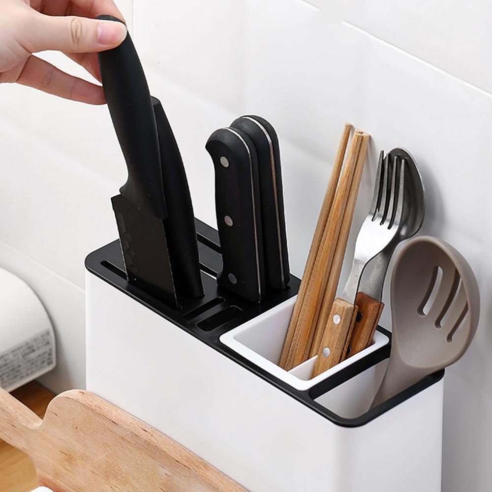 Plastic Tableware & Knife Rack Organizer