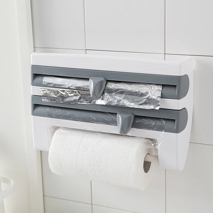 4-in-1 Kitchen Roll Holder and Dispenser - Idea Spark Hub 