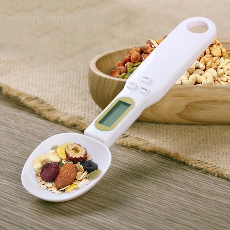 LCD Digital Measuring Spoon Scale for Kitchen Use