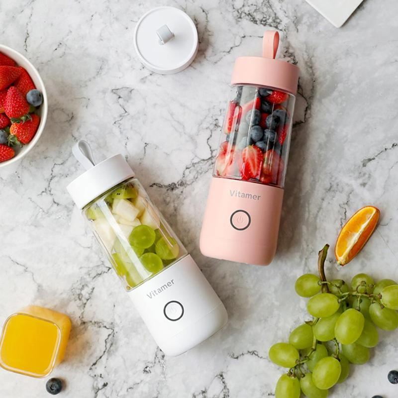 Portable USB Rechargeable Blender for Smoothies and Juices