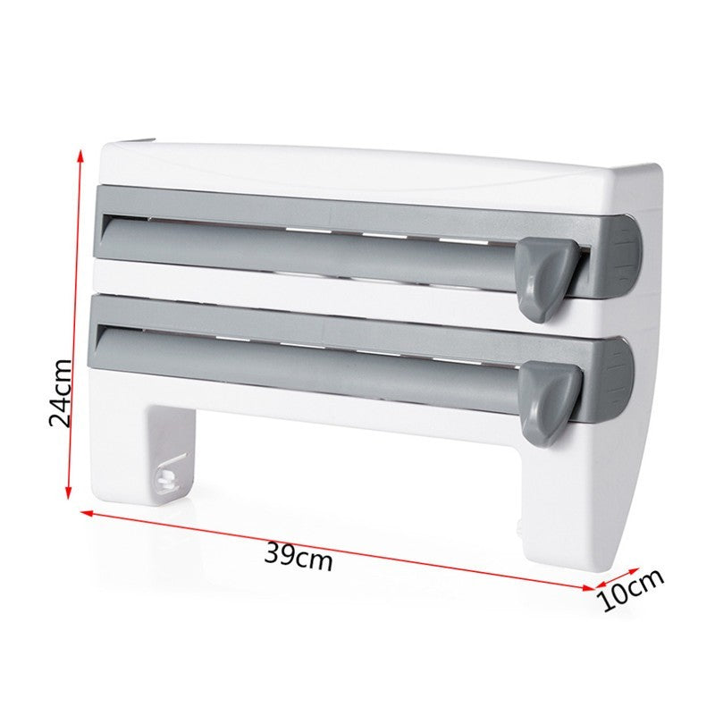 4-in-1 Kitchen Roll Holder and Dispenser - Idea Spark Hub 