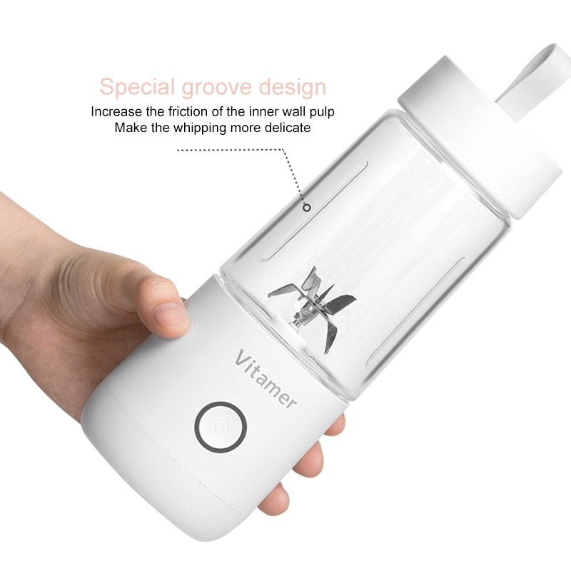 Portable USB Rechargeable Blender for Smoothies and Juices