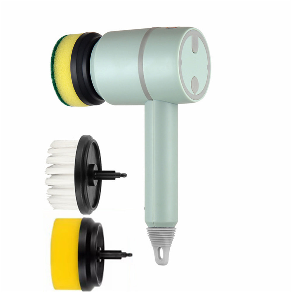 USB Rechargeable Electric Cleaning Brush for Kitchen and Bathroom