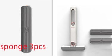 Mini Foldable Sponge Mop for Floor and Glass Cleaning