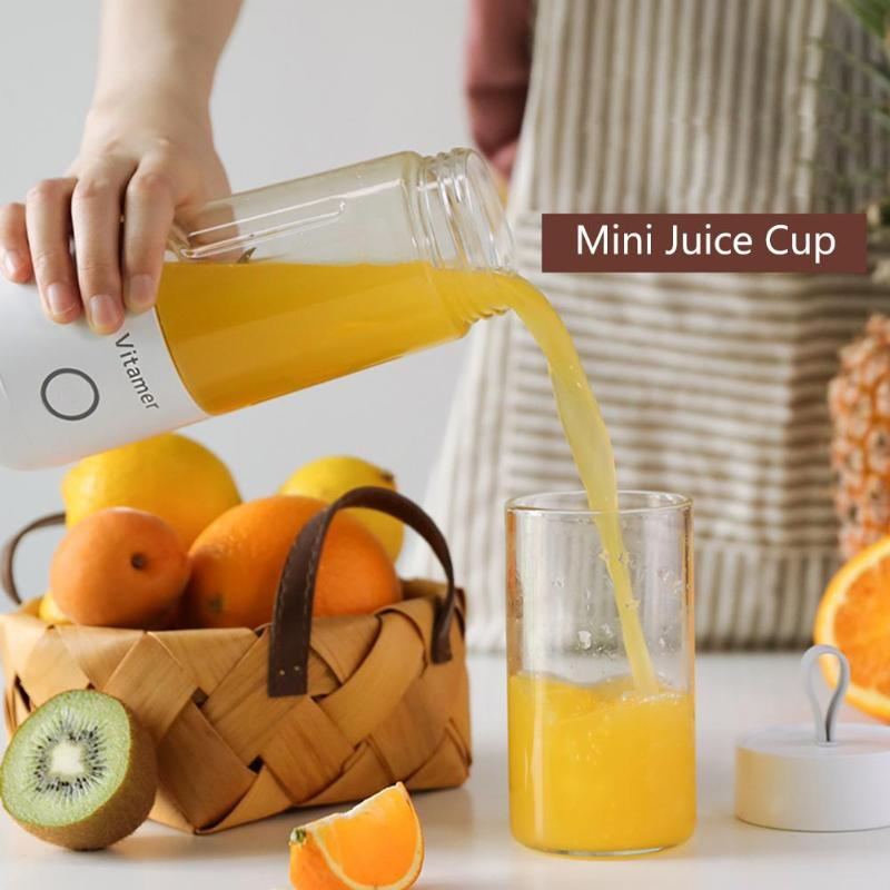 Portable USB Rechargeable Blender for Smoothies and Juices