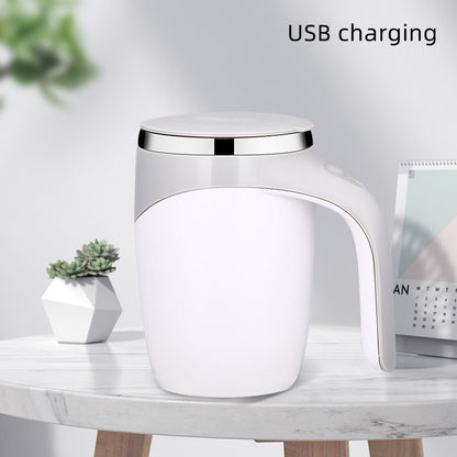 USB Rechargeable Self-Stirring Electric Coffee Mug - Idea Spark Hub 