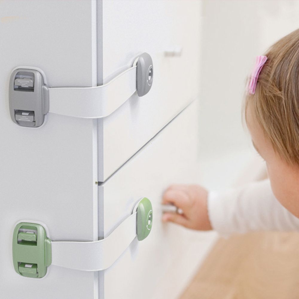 Child Safety Cabinet Locks No-Drill Protection