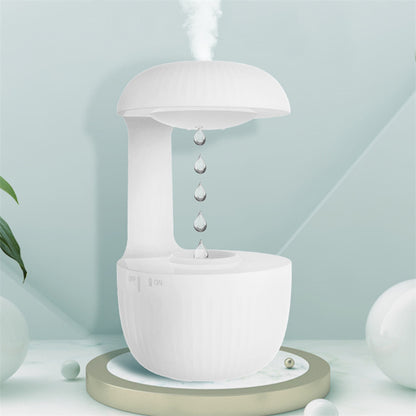 Anti-Gravity Cool Mist Humidifier with Levitating Water Drops - Idea Spark Hub 